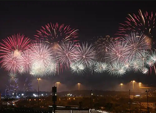新民市焰火晚会