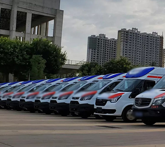 新民市服务车队展示