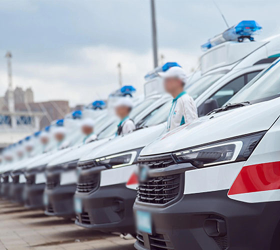 新民市服务车队展示